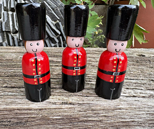 Painted wooden british - painted,