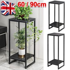 3ft Tall Metal Plant Stand Indoor Outdoor Garden Flower Pots Shelf Display Rack