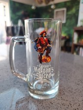 Collectable Breweriana - Glass Tankard with Handle - Captain Morgan's Spiced Rum