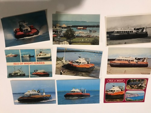 Postcard hovercraft ryde set - postcard,