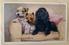 Mabel Gear Dog Postcard