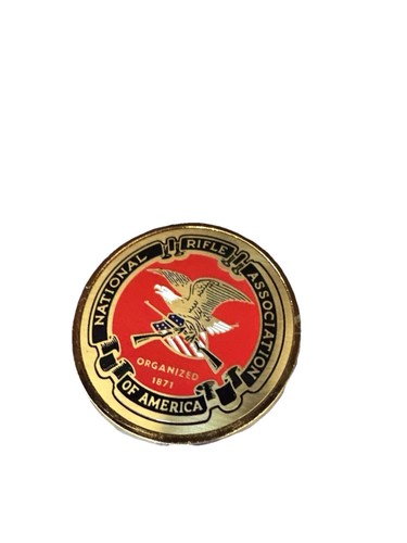 Nra brass medallion emblem - brass,