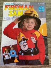 Sirdar Knitting Pattern: Fireman Sam Sweaters, DK, 22-28", 4650
