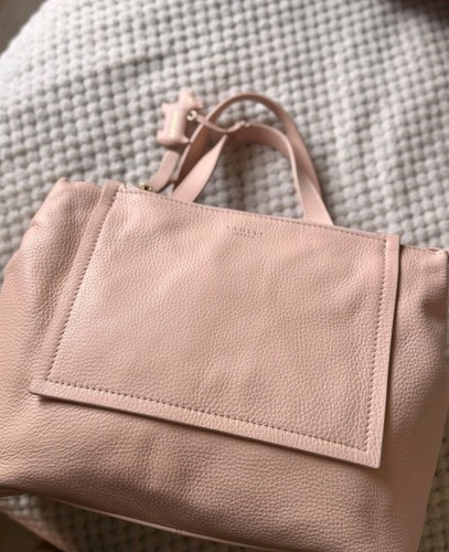 Radley pink pebbled leather - pebbled,