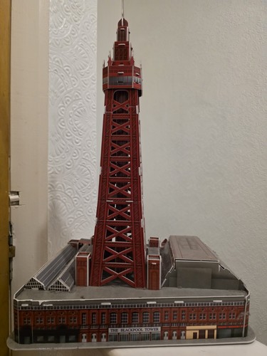 Blackpool tower - tower, 3d