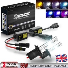 H1 H7 H8/H9/H11 9005 9006 55W HID Xenon Headlight Car Replacement Bulbs&Ballasts