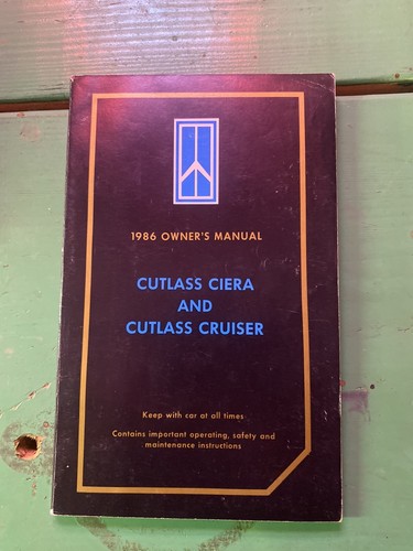 1986 cutlass ciera - ciera, and