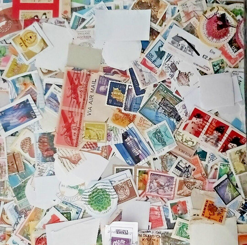 100 assorted world - , foreign