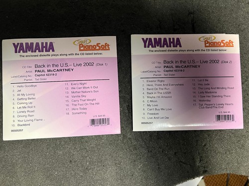 Paul mccartney live discs - mccartney, 2