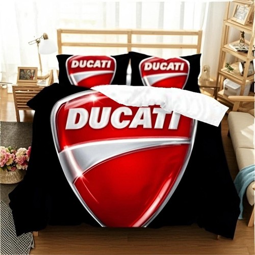 Ducati logo duvet cover - ducati,