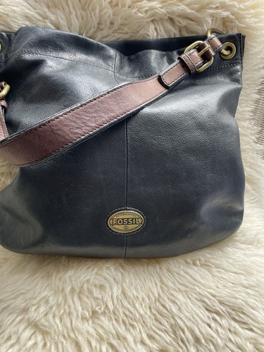 Fossil leather bag - fossil,