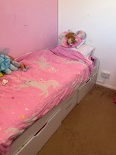 single cabin bed with storage