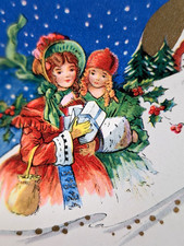 Vintage Crinoline Lady Snow