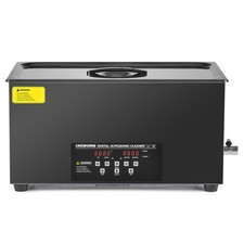 CREWORKS 22L Digital Ultrasonic Cleaner w Stainless Steel Basket 1200W Heater