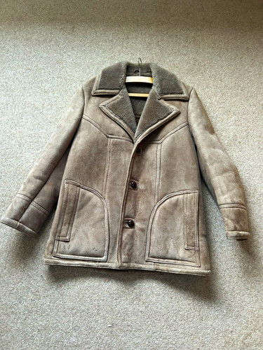 Men beige leather - men's,