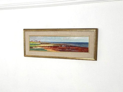 Oil panel red - oil, on