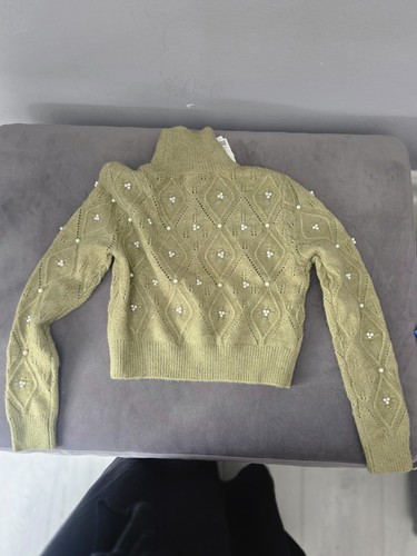 Zara embellished knit jumper - knit,