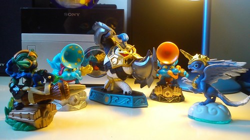 Skylanders lot figures - skylanders, (5