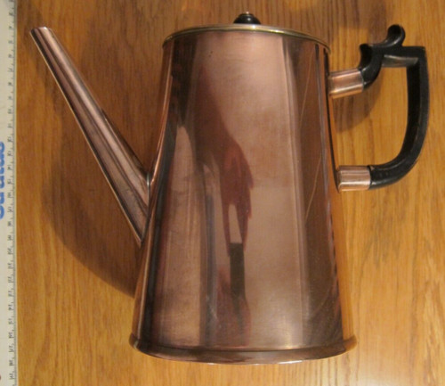 Oval copper coffee - copper,