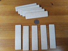 15x RECTANGLE Shape Wooden