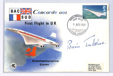 GB CONCORDE Air 1969 FIRST UK FLIGHT Pilot *TRUBSHAW* Signed 1969 Filton XG238