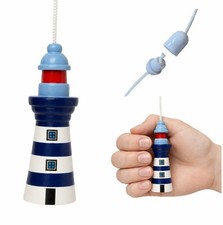 Nautical Dark Blue Lighthouse