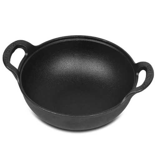 20cm cast iron wok - wok, small