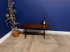 Antique Mahogany Oval Table On