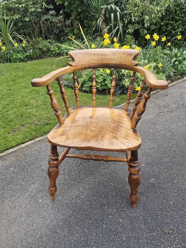 Antique smokers chair - antique,