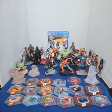 PS4 Disney Infinity 3.0 - Figures + Portal +  Games- Star Wars Marvel