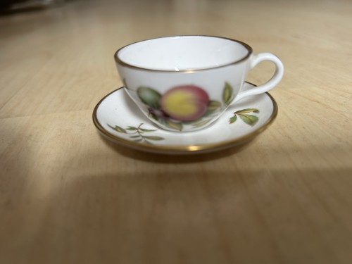 Spode miniature cup and - miniature,