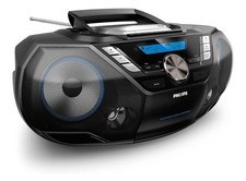 Philips AZB798T Soundmachine Boombox Bluetooth CD Cassette Player SEE DESCR