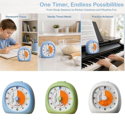 Minutes visual analog timer - minutes,