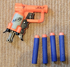 NERF N-Strike Jolt Blaster & 4