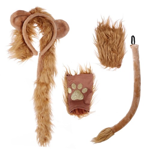 Young lion faux fur - young,