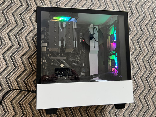Partial built computer msi - built,