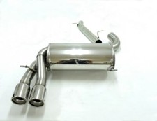 For Audi A3 S3 8P quattro Jetex 3" Stainless Back Box Exhaust + Twin 80mm Tai...