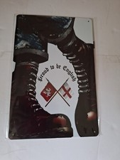 Proud To Be English Metal Sign