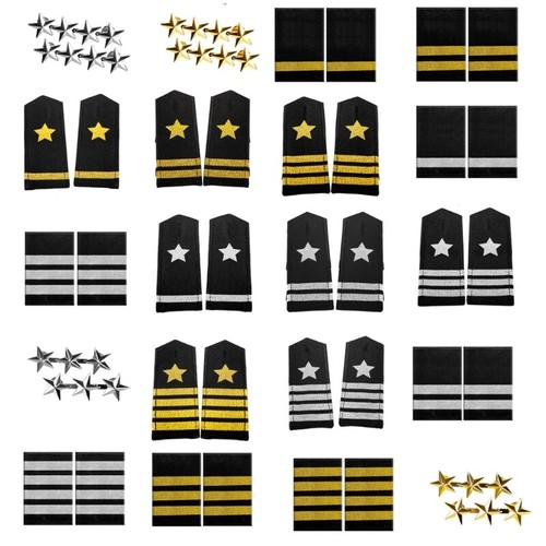 Captain epaulettes stripes - captain,