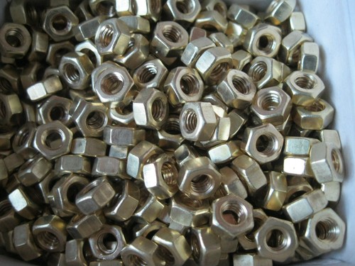 Brass hex plain - 25, x