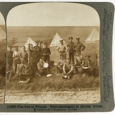 British Troops Military Camp