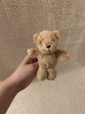 Tiny Reebok Baby Teddy Bear Soft Plush Cuddly Stuffed Toy Sensory Crinkly