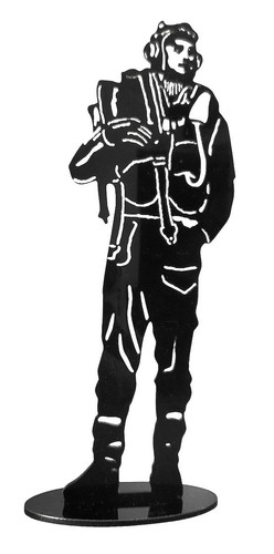 Silhouette wwii raf bomber - silhouette,