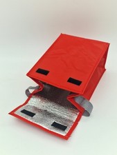 Red Insulated Bottle Cool Cooler Carry Drinks Food Travel Bag