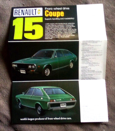 1972 renault coupe - renault, &