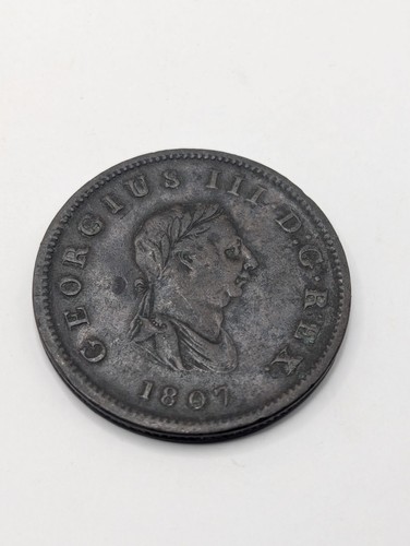 1807 george 3rd - 3rd, half-penny