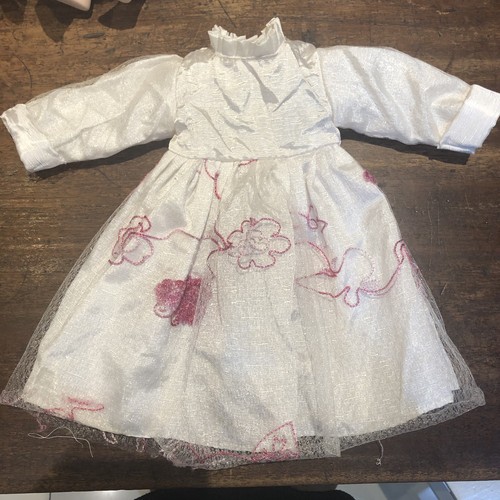 Porcelain doll dress outfit - doll,