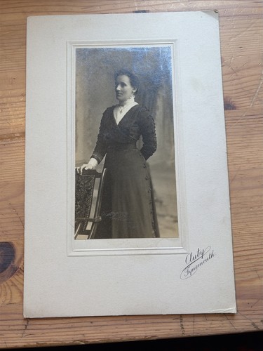 Victorian large cabinet card - large,