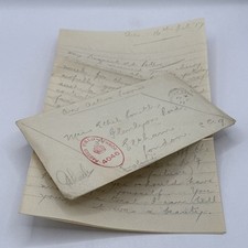 WW1 1917 Handwritten Letter