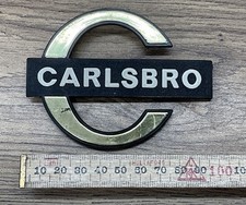 Vintage Carlsbro Curly C - Genuine Part - Amp Logo Badge Emblem